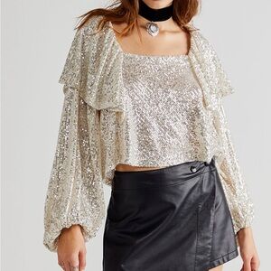 Free People Shimmer Top